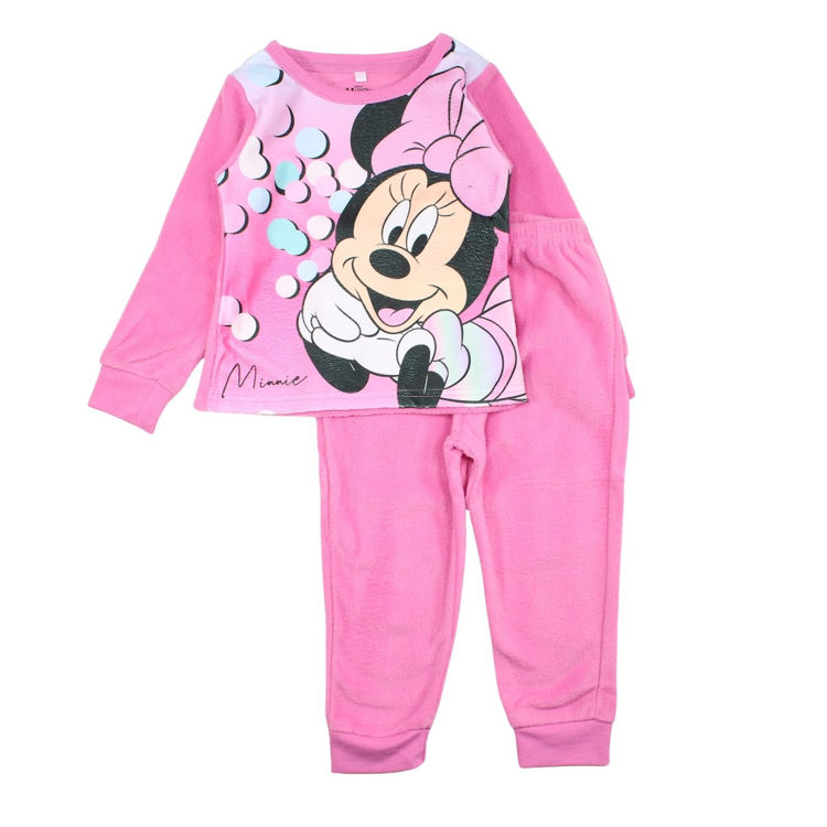 Picture of C033 DISNEY MINNIE MOUSE THERMAL FLEECY TWO PIECE PYJAMA